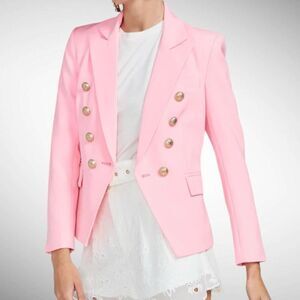 Generation Love Delilah Crepe Blazer in Cotton Candy Size XS